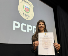 Setenta e quatro novos policiais civis tomam posse e reforçam o efetivo da PCPR