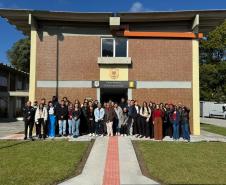 ESPC-PR recebe visita dos alunos do curso de Direito da Gran Faculdade