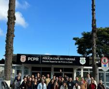 ESPC-PR recebe visita dos alunos do curso de Direito da Gran Faculdade