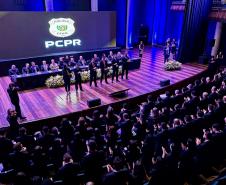 PCPR forma 90 delegados, agentes e papiloscopistas para reforçar o efetivo em todo o Paraná