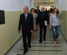 Diretor recebe primeira-dama na Semana das Mulheres