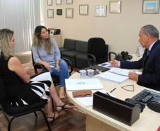 Diretor recebe primeira-dama na Semana das Mulheres