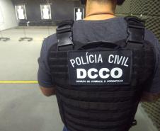 Atualização de armamento e tiro para policiais da Divisão de Crimes a Corrupção