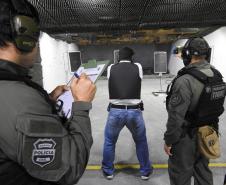 Teste de Aptidão de Tiro  para entrar no II Estágio de Operações Táticas Policiais Tigre PC/PR