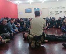 Curso de APH de combate do mês de setembro