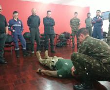 Curso de APH de combate do mês de setembro