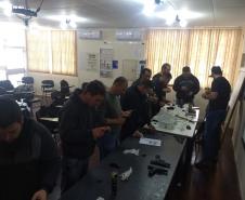 Policiais da DPMETRO em curso de atualização em Tiro
