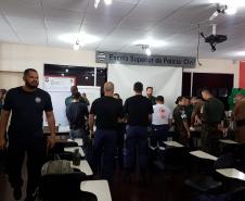 Alunos da pós-graduação treinam ministrar curso de APH em Combate - Marc 1