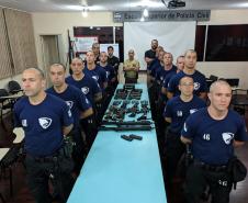 Instrução de Armamento e Tiro para Alunos da Pós-graduação