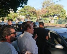 Subdivisão policial de Campo Mourão recebe curso de identificação veicular, direção e escolta

