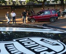 Subdivisão policial de Campo Mourão recebe curso de identificação veicular, direção e escolta