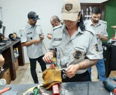 Investigadores da ESPC fazem curso de armeiro