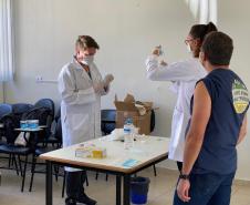 Vacinação contra gripe na ESPC