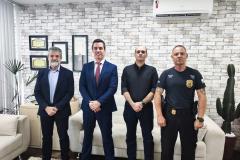 ESPC recebe visita de representantes da Secretaria de Segurança de Alagoas