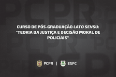 Teoria da Justiça e Decisão Moral de Policiais