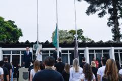 ESPC realiza ato cívico durante o Curso de Formação Técnico-Profissional de 2023
