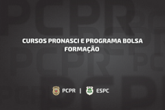 Comunicado sobre Cursos Pronasci e Programa Bolsa Formação 