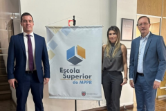 Diretor da ESPC realiza visita na Escola Superior do Ministério Público do Estado do Paraná
