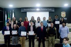 ESPC realiza cerimônia de formatura do Curso de Pós-Graduação Lato Sensu em Teoria da Justiça e Decisão Moral de Policiais