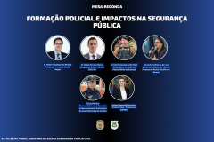 ESPC abre inscrições para a Mesa Redonda “Formação Policial e Impactos na Segurança Pública”