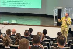 Alunos e servidores da ESPC participam de treinamento de Atendimento de Urgência e Emergência do CBMPR