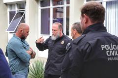 ESPC-PR recebe a visita do Secretário de Segurança