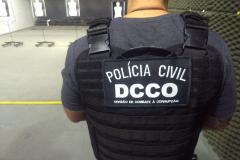 Atualização de armamento e tiro para policiais da Divisão de Crimes a Corrupção