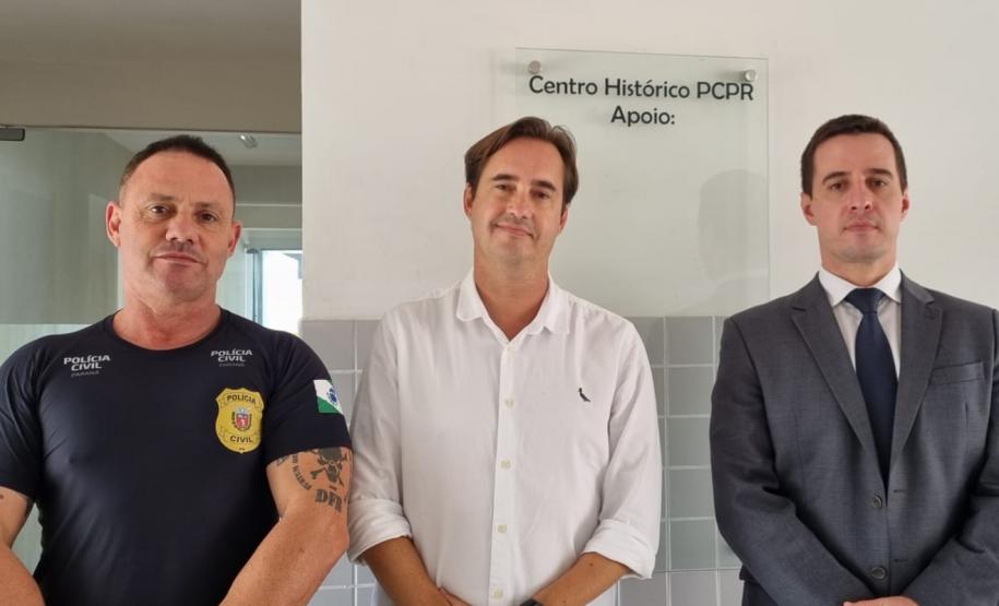 Centro Histórico da Polícia Civil do Estado do Paraná está sendo montado na Escola Superior de Polícia Civil