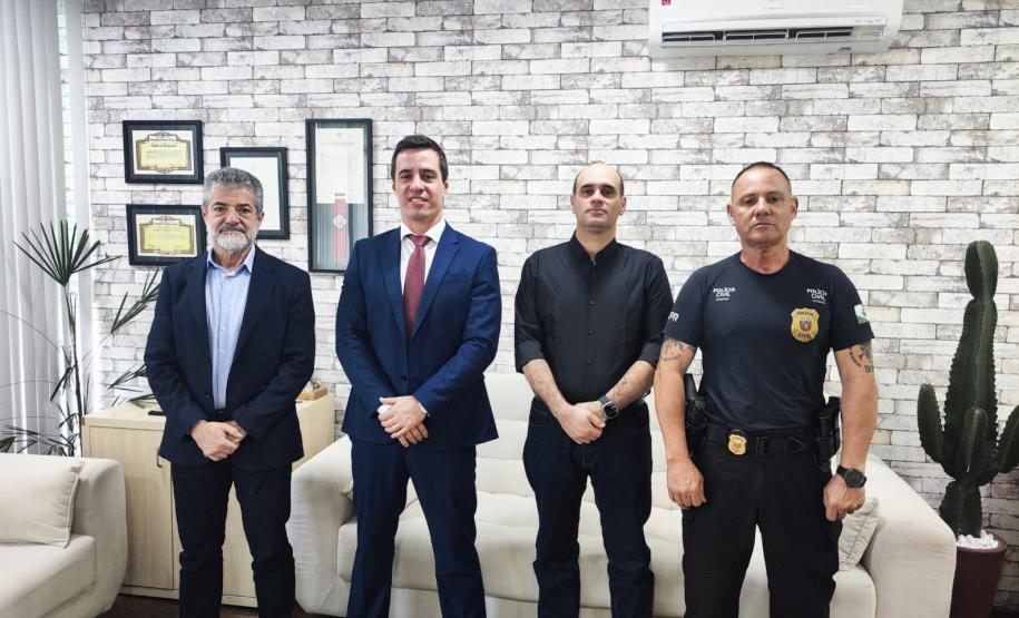 ESPC recebe visita de representantes da Secretaria de Segurança de Alagoas