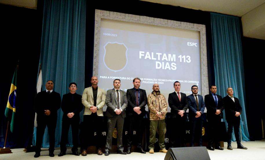 ESPC realiza Aula Magna do Curso de Formação Técnico-Profissional de Carreiras Policiais de 2023