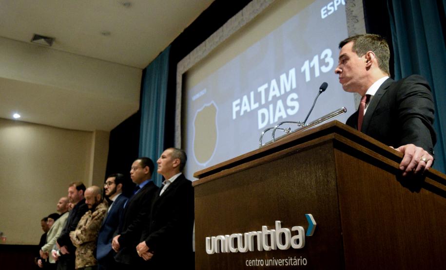 ESPC realiza Aula Magna do Curso de Formação Técnico-Profissional de Carreiras Policiais de 2023