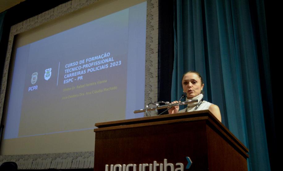ESPC realiza Aula Magna do Curso de Formação Técnico-Profissional de Carreiras Policiais de 2023