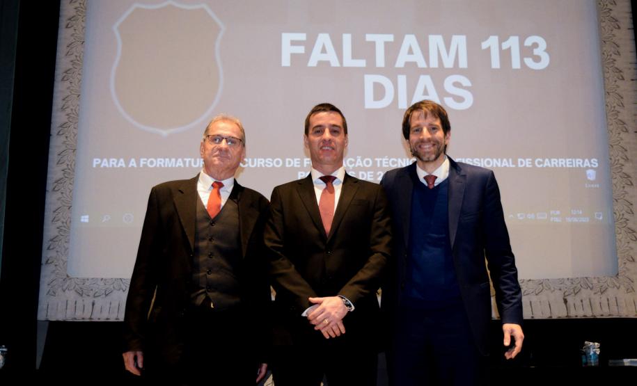 ESPC realiza Aula Magna do Curso de Formação Técnico-Profissional de Carreiras Policiais de 2023