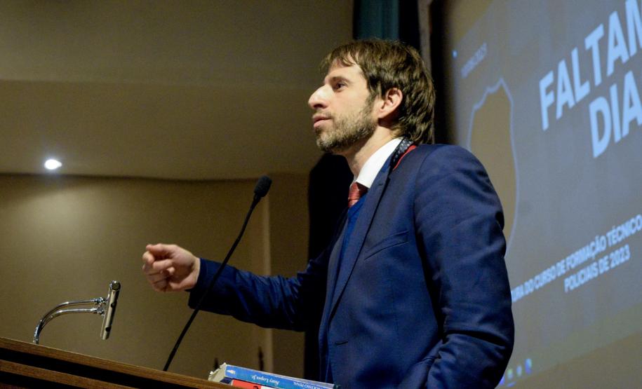 ESPC realiza Aula Magna do Curso de Formação Técnico-Profissional de Carreiras Policiais de 2023