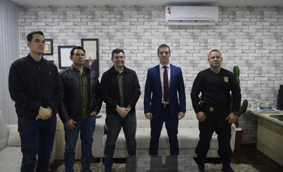 ESPC recebe visitas de autoridades da área da segurança pública