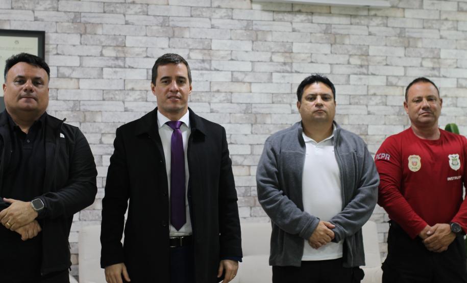 ESPC recebe visitas de autoridades da área da segurança pública