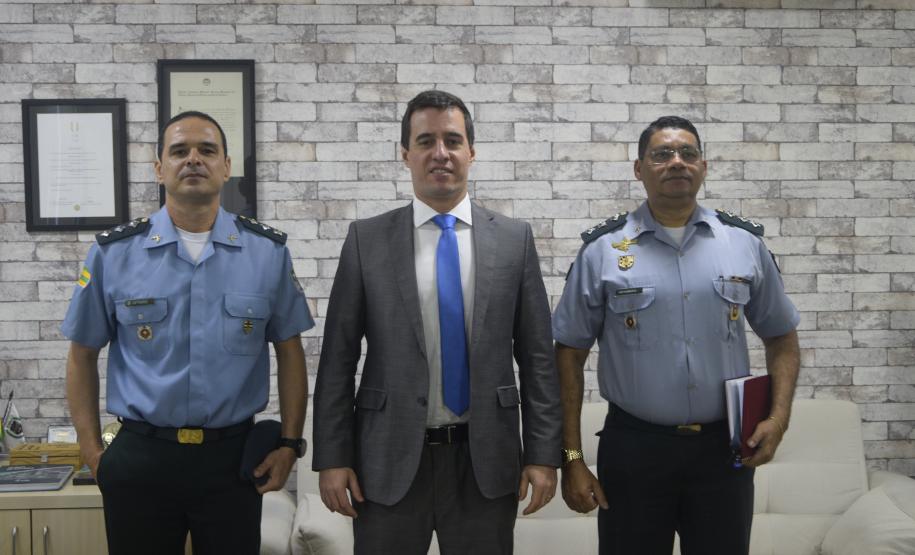 ESPC recebe visitas de autoridades da área da segurança pública