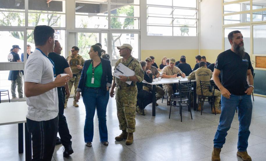 ESPC recebe 300 policiais para atividades diversas