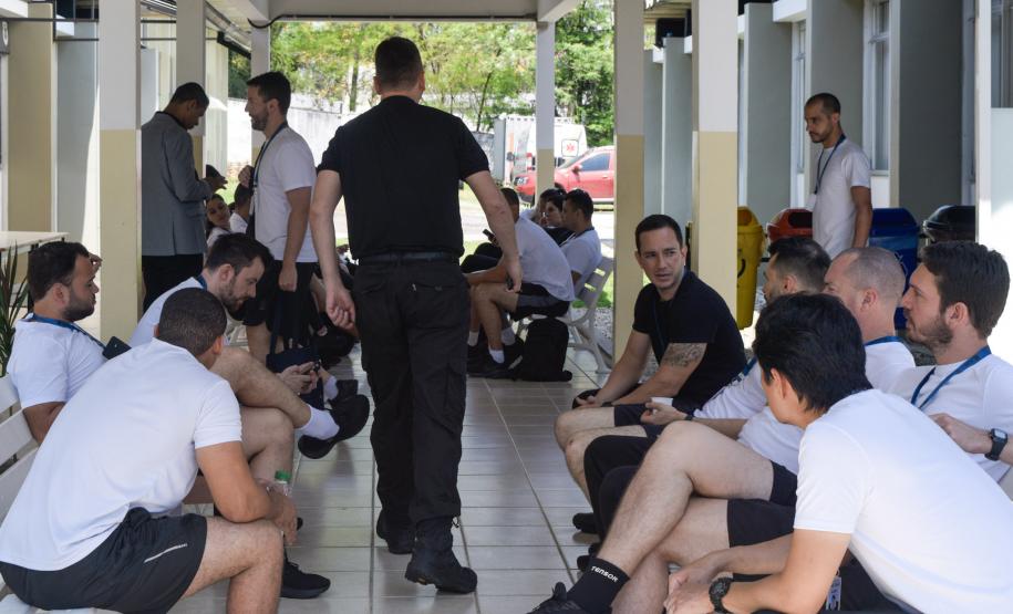 ESPC recebe 300 policiais para atividades diversas