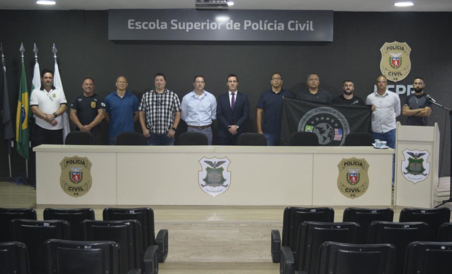 ESPC recebe os integrantes da Força Tarefa Internacional de Combate ao Tráfico de Armas e Munições – FICTA