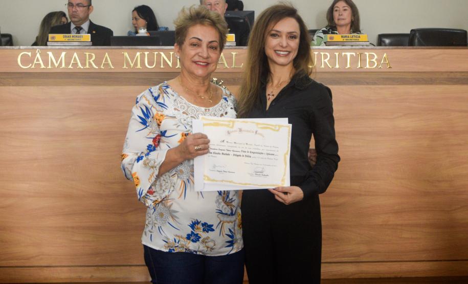 Policiais da ESPC recebem Votos de Congratulações e Aplausos da Câmara Municipal de Curitiba