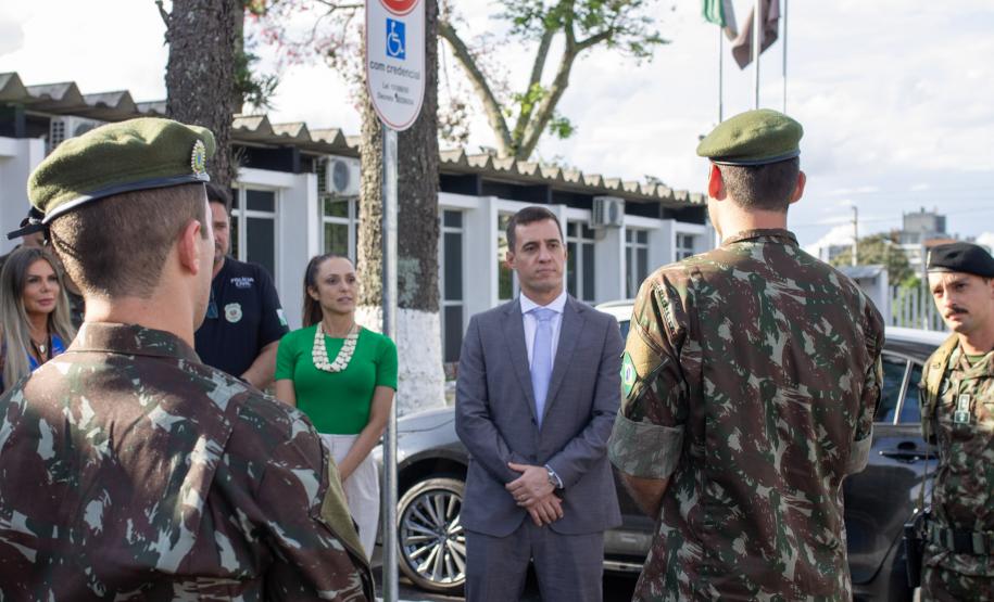 ESPC recebe visita de Aspirantes a Oficiais do Exército Brasileiro