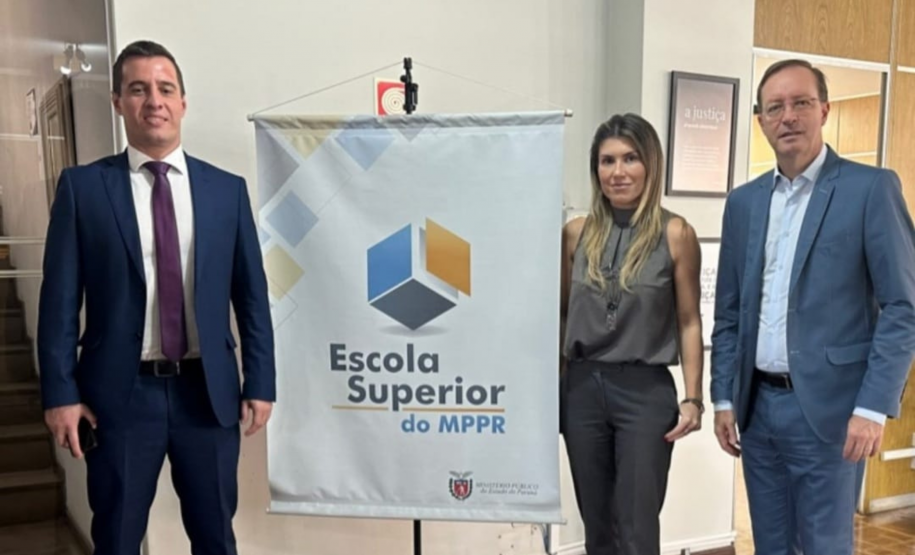 Diretor da ESPC realiza visita na Escola Superior do Ministério Público do Estado do Paraná