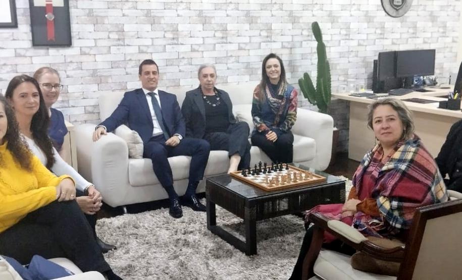 ESPC recebe visita de alunos da Faculdade Inspirar