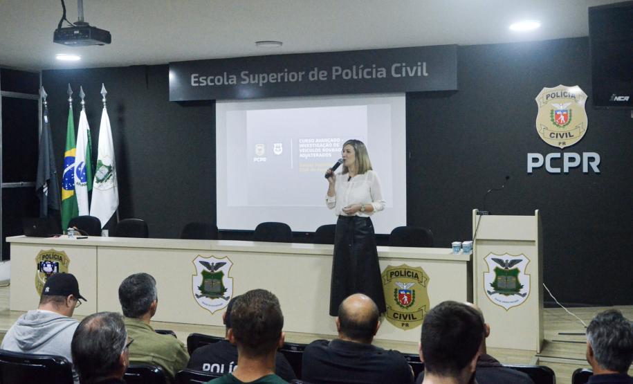 ESPC realiza Curso Avançado sobre “Investigação de Veículos Roubados ou Adulterados”