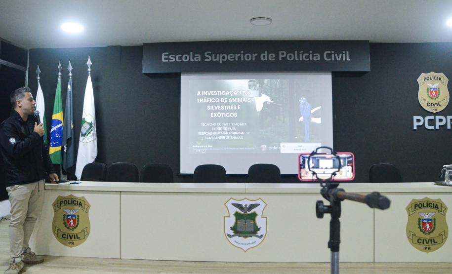 ESPC realiza Curso Avançado sobre “Investigação de Tráfico de Animais”