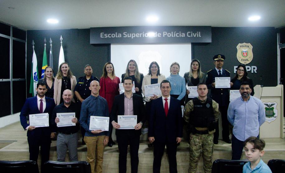 ESPC realiza cerimônia de formatura do Curso de Pós-Graduação Lato Sensu em Teoria da Justiça e Decisão Moral de Policiais