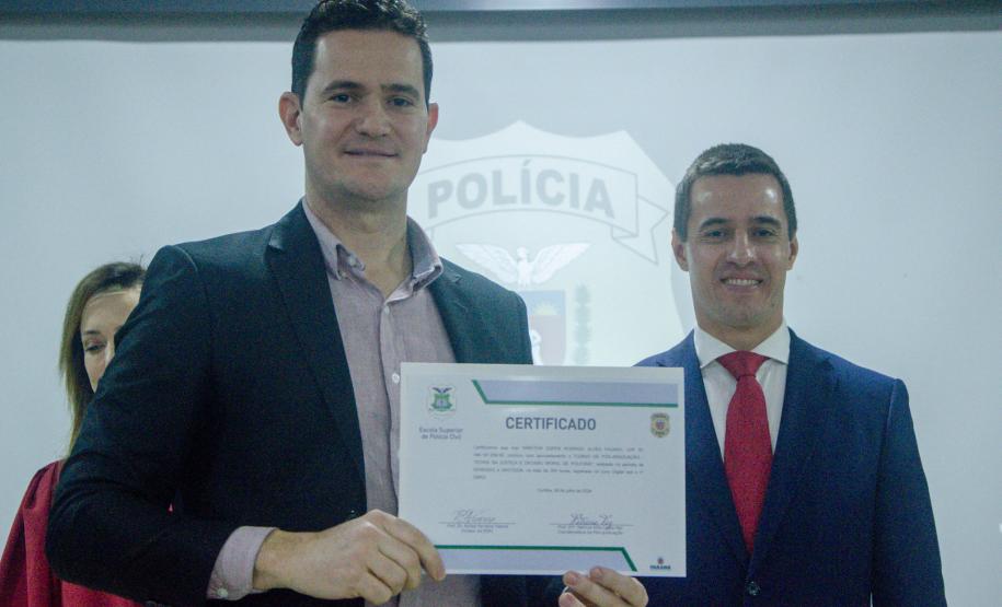 ESPC realiza cerimônia de formatura do Curso de Pós-Graduação Lato Sensu em Teoria da Justiça e Decisão Moral de Policiais