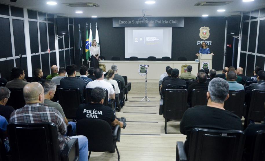 ESPC realiza Curso Avançado sobre “Investigação de Veículos Roubados ou Adulterados”