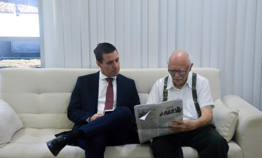 ESPC recebe visita de Aramis Chain